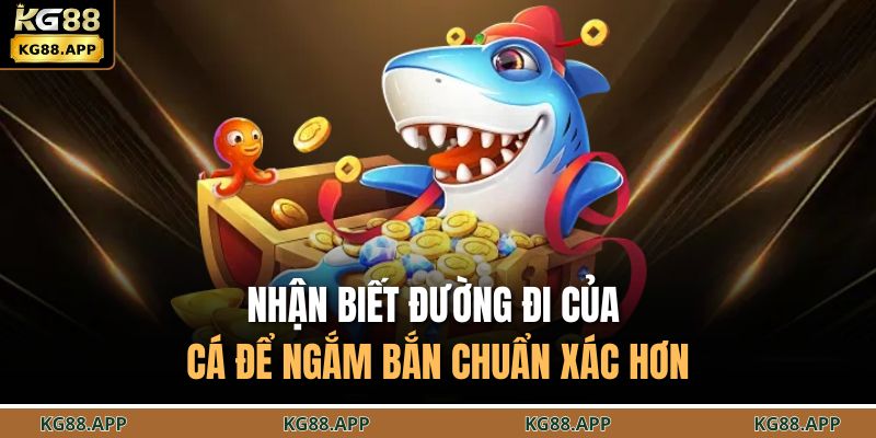 Nhận biết đường đi của cá để ngắm bắn chuẩn xác hơn